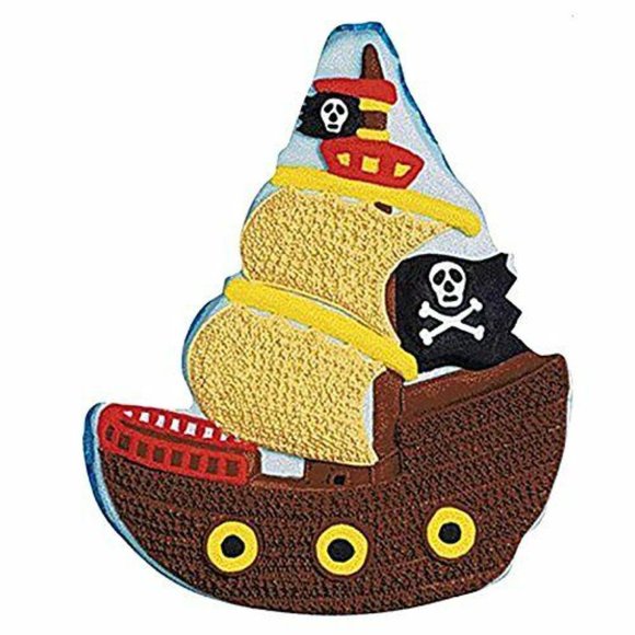Wilton Pirate Ship Cake Pan (2105-1021) New - Picture 3 of 4